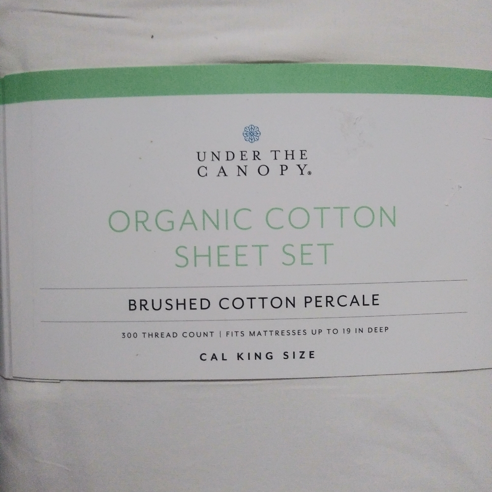 New Under The Canopy California King sheet set